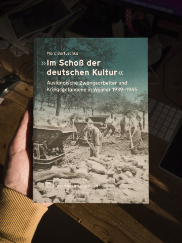 Weimarer Schriften 73. »Im Schoß der deutschen Kultur«, Einband Titel